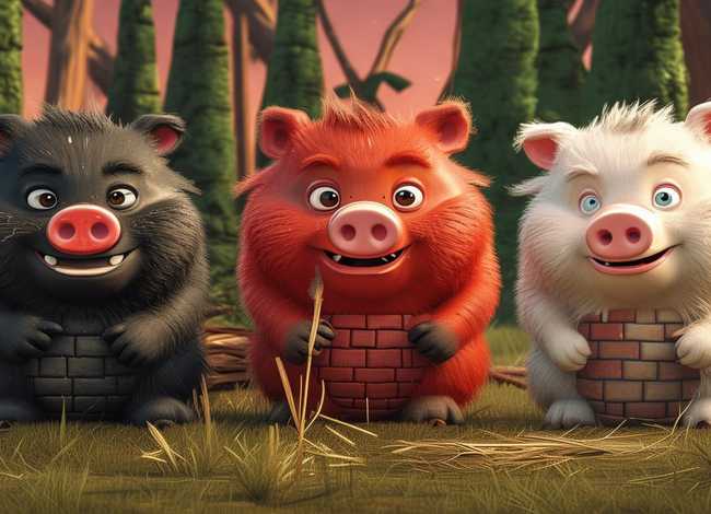 我想听三只小猪的故事，我想听三只小猪的故事 三 三只恶猪的故事