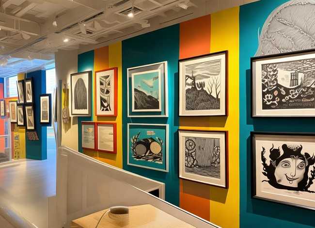 儿童版画展，儿童版画展览