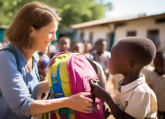 帮助贫困儿童故事 帮助贫困儿童的话