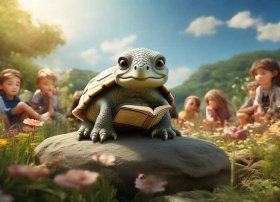 聪明乌龟儿童故事文字（聪明的乌龟故事文字）