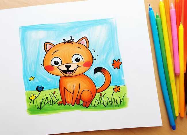 儿童简笔画小动物，儿童简笔画小动物步骤