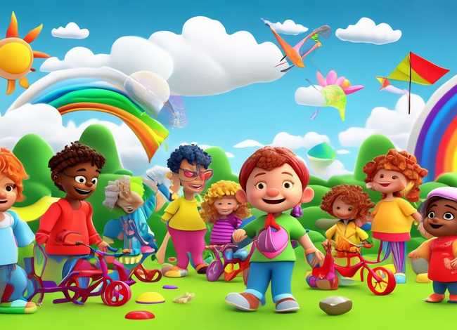 儿童开心卡通、儿童开心卡通图片