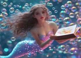 泡泡美人鱼的故事书 泡泡美人鱼的故事书图片
