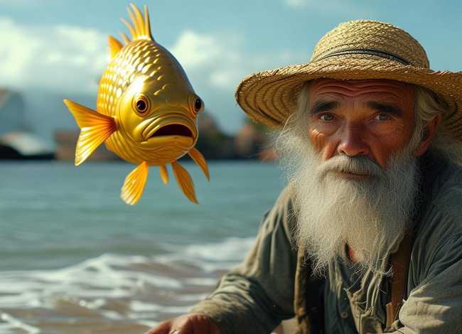 渔夫和金鱼的故事简介、渔夫和金鱼的故事简介内容