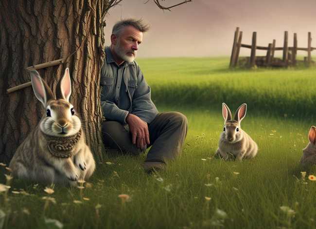 守株待兔的讲故事（守株待兔的讲故事稿）