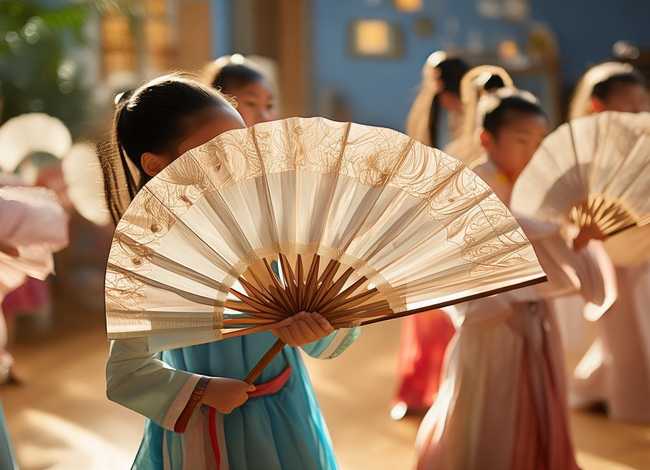 霸王别姬儿童舞蹈扇子舞 - 霸王别姬儿童扇子舞蹈教程