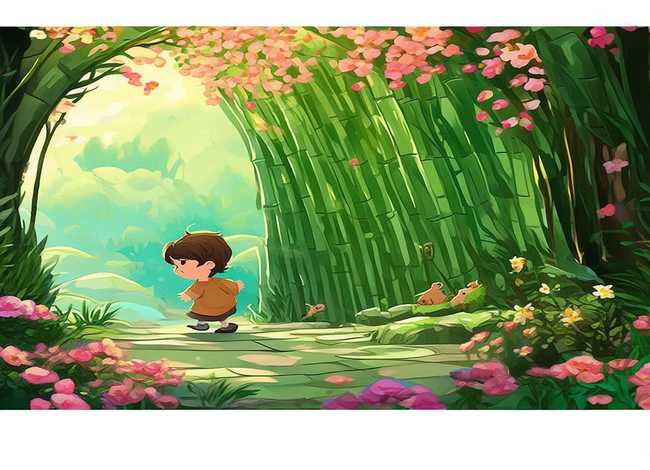 桃花源的故事幼儿绘本（桃花源的故事幼儿绘本图片）