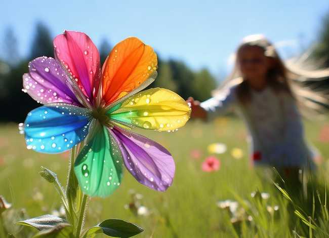 七色花故事简版 七色花故事原版