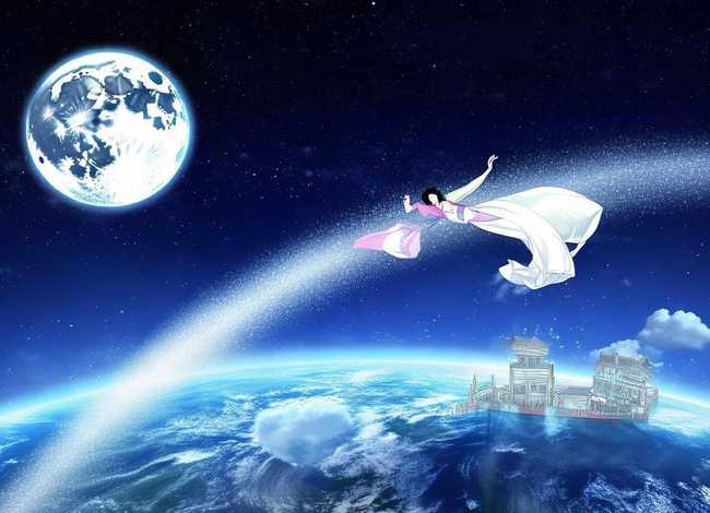 嫦娥奔月的故事视频儿童故事 - 嫦娥奔月的故事的视频播放