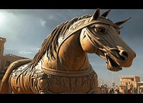 特洛伊木马的神话故事；特洛伊木马的神话故事是什么