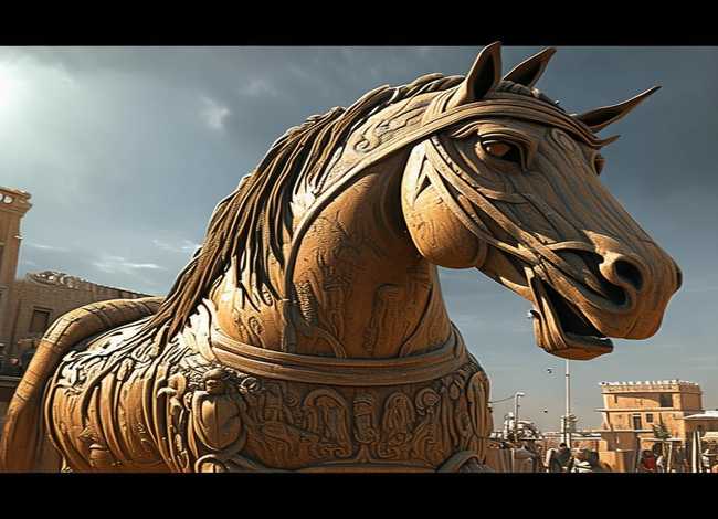 特洛伊木马的神话故事；特洛伊木马的神话故事是什么