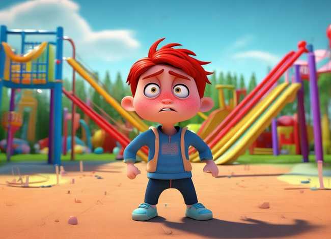 小孩爱生气的故事；小孩爱生气的故事视频