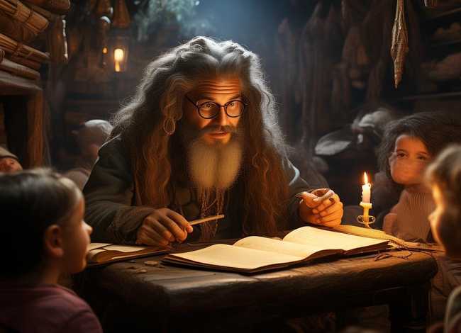 说书童话故事 - 说书人讲故事范例