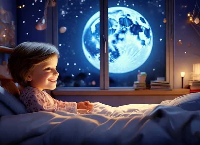 儿童睡前童话故事月亮，月亮睡前故事在线听