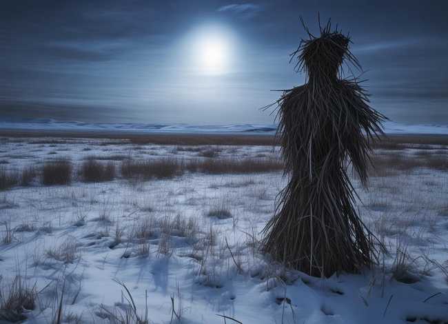 故事《稻草人》、故事《稻草人》北边冷地方