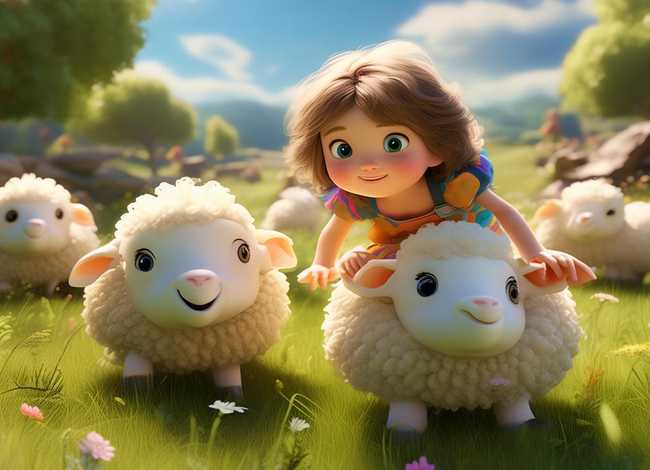 儿童羊故事，幼儿关于羊的故事