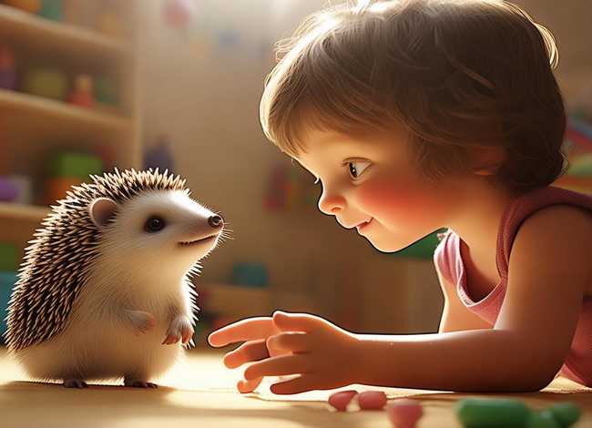 儿童故事抱抱小刺猬 幼儿故事抱抱小刺猬