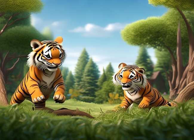 两只老虎的故事视频大全儿童，故事大全 两只老虎