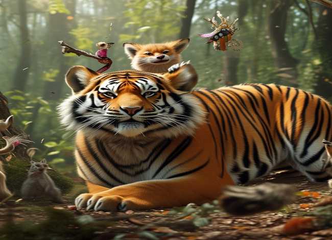 狐假虎威的儿童故事；狐假虎威的小故事视频