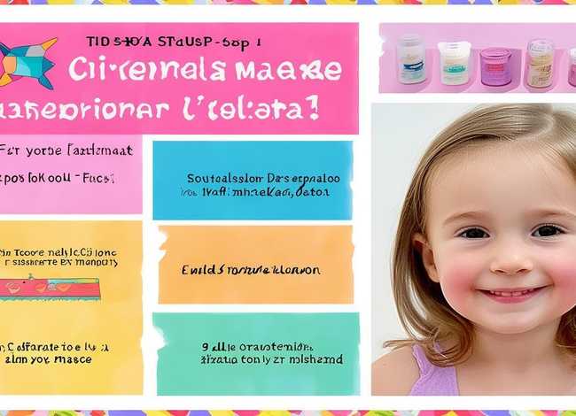 儿童彩妆教程图解 儿童彩妆教程图解大全