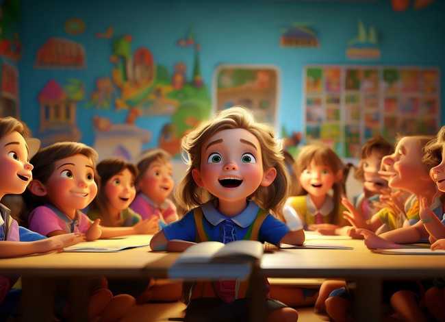 幼儿园儿童讲故事图片，幼儿园幼儿讲故事比赛图片