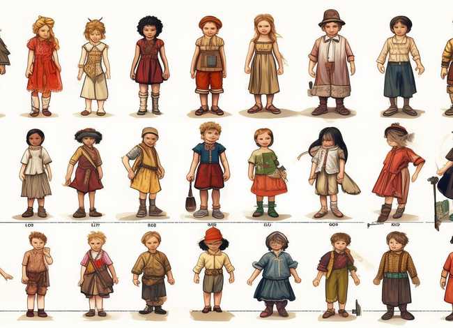 世界儿童服装的演变、儿童服装的发展历程 世界儿童服装的演变、儿童服装的发展历程