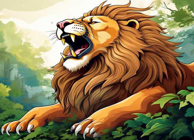 河东狮吼简笔画 - 河东狮吼简笔画图片大全