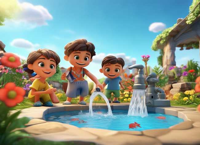 节约用水故事视频儿童 关于节约用水的动画视频