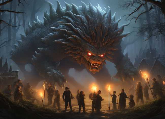 年兽的故事儿童文字，年兽的故事文字版