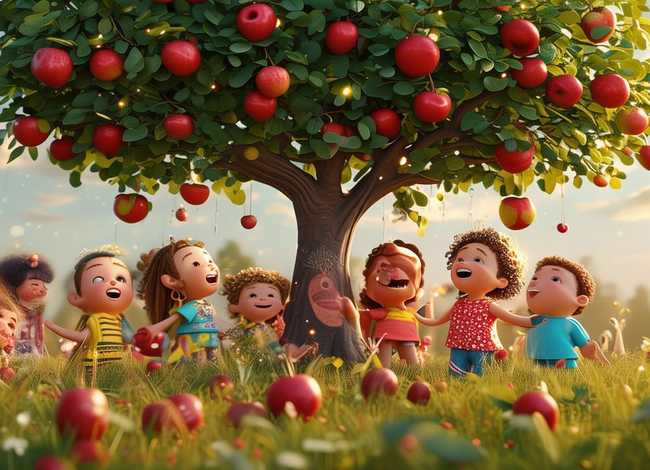 欢乐的苹果树幼儿故事 - 欢乐的苹果树幼儿故事大全