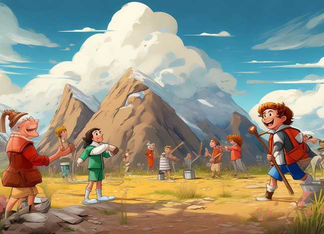 愚公移山儿童版,愚公移山儿童版动画 愚公移山儿童版,愚公移山儿童版动画