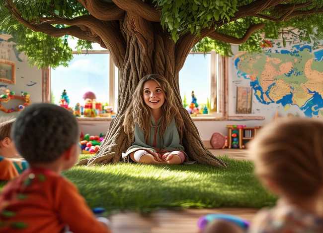 儿童故事时间地点人物；故事人物时间地点场景