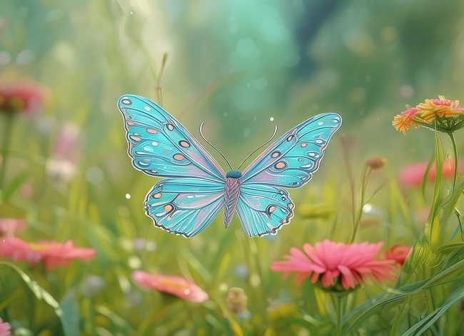 小蝴蝶学飞故事（小蝴蝶的故事绘本）