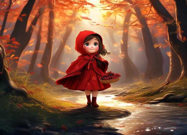 儿童故事小红帽三分钟、小红帽的故事三分钟