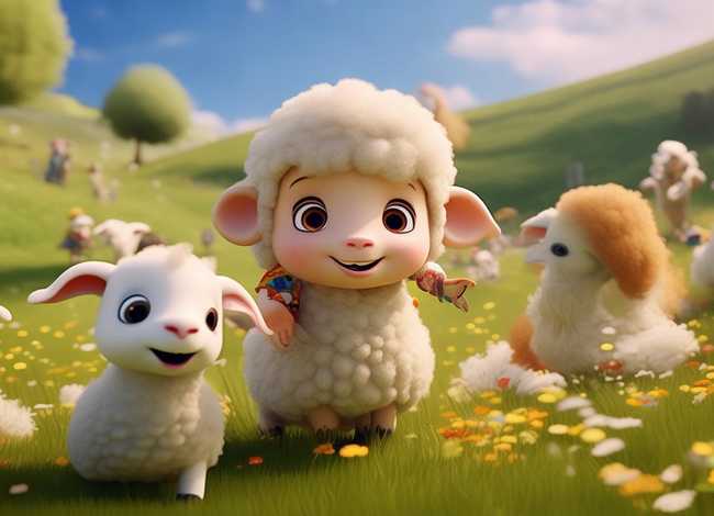 儿童羊故事，幼儿关于羊的故事
