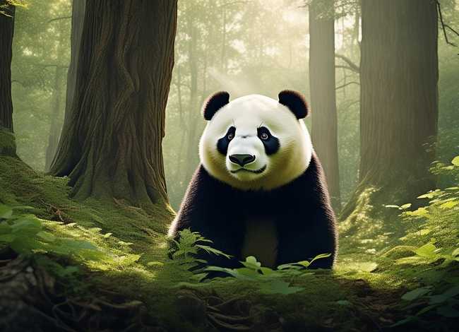 儿童故事熊猫森森 - 熊猫,重要,森林编故事 儿童故事熊猫森森 - 熊猫,重要,森林编故事