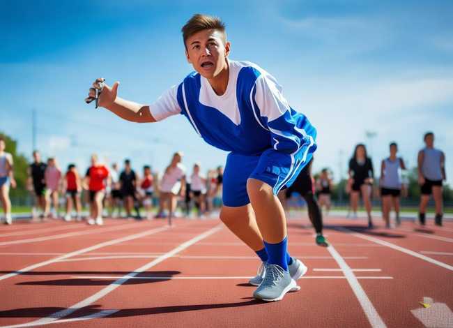 中学体育教师50米快速跑上课视频 中学体育教师50米快速跑上课视频讲解