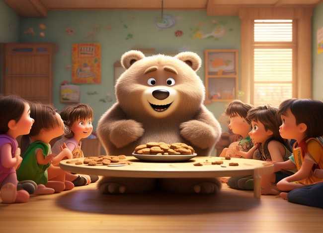 儿童故事小熊请客公开课（幼儿故事小熊请客讲述流程）