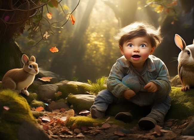 小孩的儿童故事 - 小孩儿的故事视频