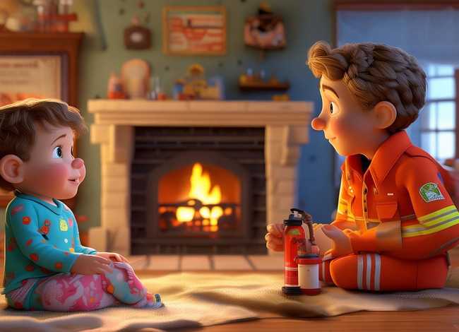 儿童防火安全故事 幼儿防火安全故事