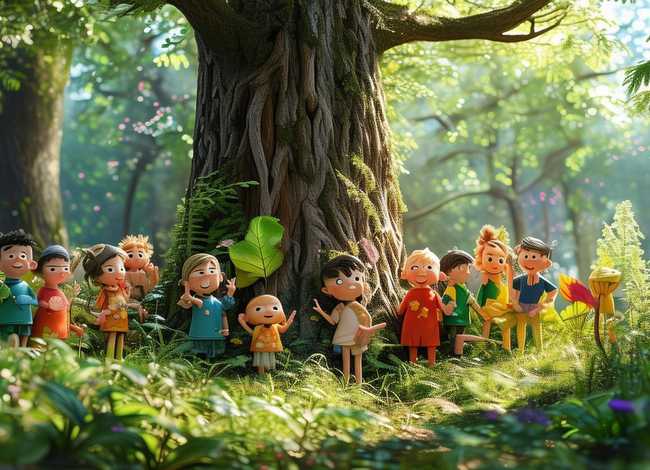 儿童森林故事100篇（森林故事幼儿园）