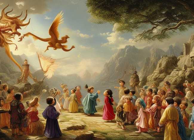 中国少儿神话故事；中国少儿的神话神奇故事