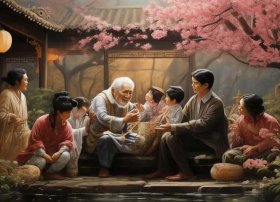 24个关于孝的故事、十个关于孝的故事