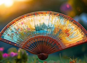 故事最美的扇子图片 故事最美的扇子图片高清