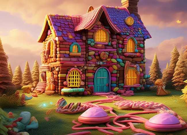 饼干房子格林童话故事，格林童话 饼干房子