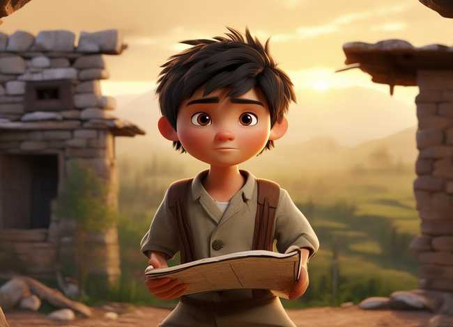 孩儿立志出乡关的故事，孩儿立志出乡关的作者