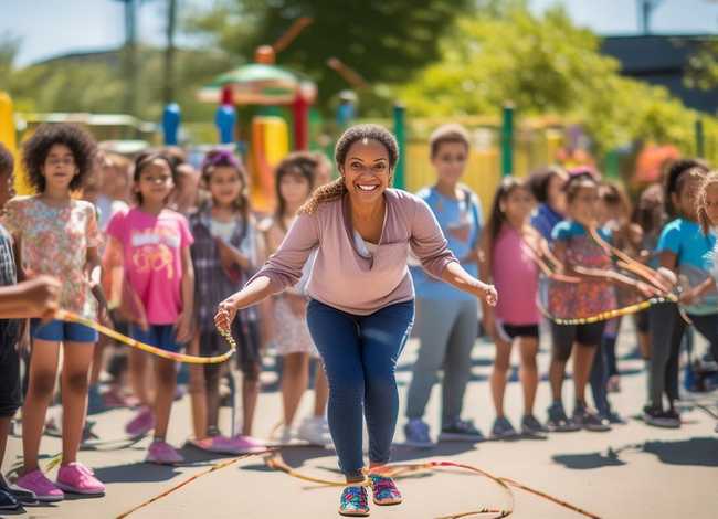 学跳绳故事 学跳绳的故事