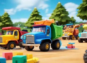 翻斗车儿童动画视频大全集爱奇艺、翻斗车动画片大全视频播放