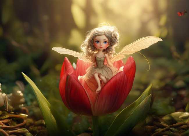 儿童故事拇指姑娘6岁有声阅读书 - 少儿故事拇指姑娘