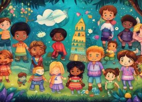 有关儿童故事大全的图片，关于幼儿故事大全